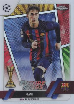 2022-23 Topps Chrome UEFA Club Competitions #178 Gavi Front