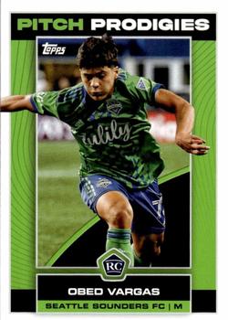 2023 Topps MLS #4 Obed Vargas Front