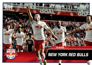 2023 Topps MLS #22 New York Red Bulls Front