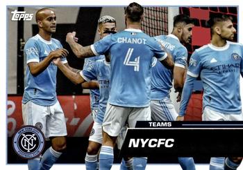 2023 Topps MLS #58 NYCFC Front