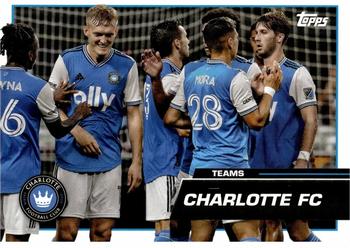 2023 Topps MLS #70 Charlotte FC Front