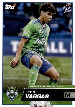 2023 Topps MLS #108 Obed Vargas Front