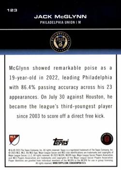 2023 Topps MLS #123 Jack McGlynn Back