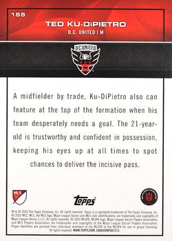 2023 Topps MLS #155 Ted Ku-DiPietro Back
