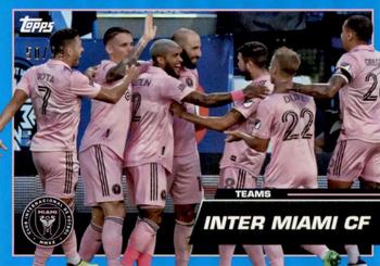 2023 Topps MLS - Blue Foil #78 Inter Miami CF Front