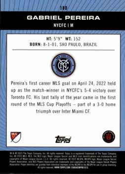 2023 Topps MLS - Blue Foil #180 Gabriel Pereira Back