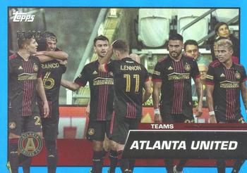2023 Topps MLS - Blue Foil #184 Atlanta United Front
