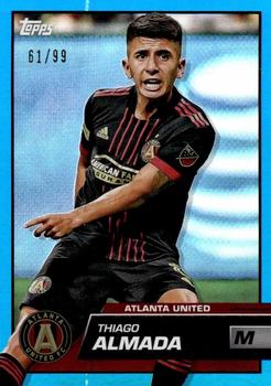 2023 Topps MLS - Blue Foil #185 Thiago Almada Front
