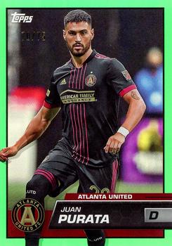 2023 Topps MLS - Green Foil #51 Juan Purata Front