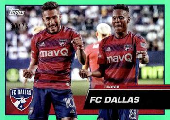 2023 Topps MLS - Green Foil #71 FC Dallas Front