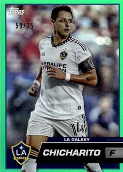 2023 Topps MLS - Green Foil #77 Chicharito Front