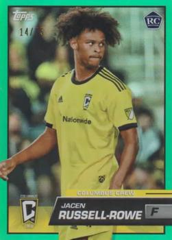 2023 Topps MLS - Green Foil #176 Jacen Russell-Rowe Front