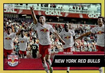 2023 Topps MLS - Gold Foil #22 New York Red Bulls Front