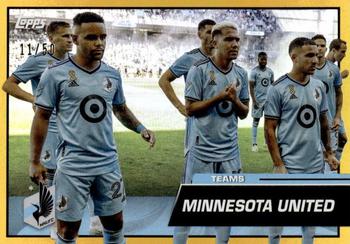 2023 Topps MLS - Gold Foil #48 Minnesota United Front