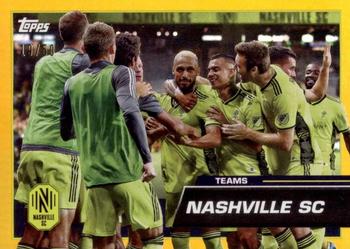 2023 Topps MLS - Gold Foil #194 Nashville SC Front