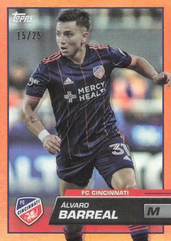 2023 Topps MLS - Orange Foil #84 Álvaro Barreal Front