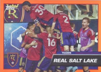 2023 Topps MLS - Orange Foil #150 Real Salt Lake Front