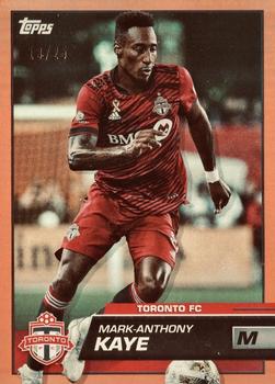 2023 Topps MLS - Orange Foil #165 Mark-Anthony Kaye Front