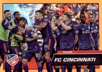 2023 Topps MLS - Orange Foil #181 FC Cincinnati Front