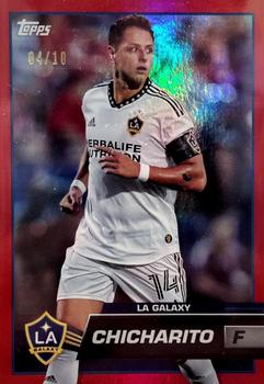 2023 Topps MLS - Red Foil #77 Chicharito Front