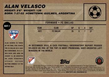2023 Topps MLS - 1983 Topps Futbol #83T-1 Alan Velasco Back