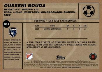 2023 Topps MLS - 1983 Topps Futbol #83T-9 Ousseni Bouda Back