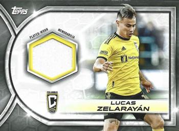 2023 Topps MLS - MLS Relics #R-LZ Lucas Zelarayán Front