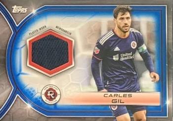 2023 Topps MLS - MLS Relics Blue #R-CG Carles Gil Front