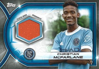 2023 Topps MLS - MLS Relics Blue #R-CM Christian McFarlane Front