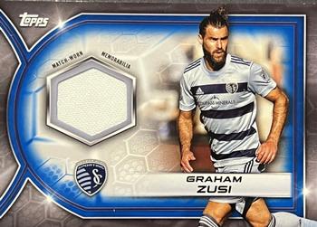 2023 Topps MLS - MLS Relics Blue #R-GZ Graham Zusi Front