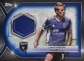 2023 Topps MLS - MLS Relics Blue #R-JY Jackson Yueill Front