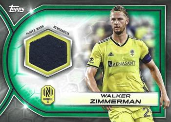 2023 Topps MLS - MLS Relics Green #R-WZ Walker Zimmerman Front