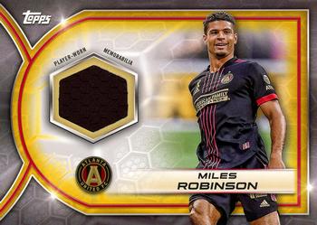 2023 Topps MLS - MLS Relics Gold #R-MR Miles Robinson Front