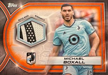 2023 Topps MLS - MLS Relics Orange #R-BX Michael Boxall Front