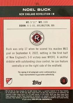 2023 Topps MLS - Base Autographs #105 Noel Buck Back