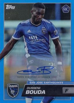 2023 Topps MLS - Base Autographs Blue Foil #56 Ousseni Bouda Front