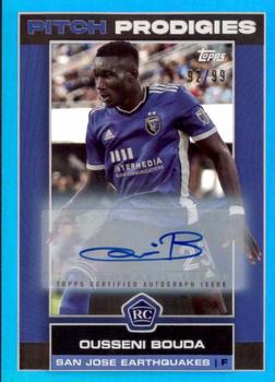 2023 Topps MLS - Base Autographs Blue Foil #142 Ousseni Bouda Front