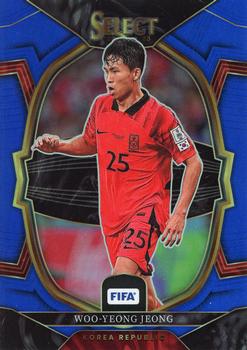 2022-23 Panini Select FIFA - Blue #35 Woo-yeong Jeong Front