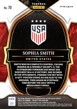 2022-23 Panini Select FIFA - Multi-Color #70 Sophia Smith Back