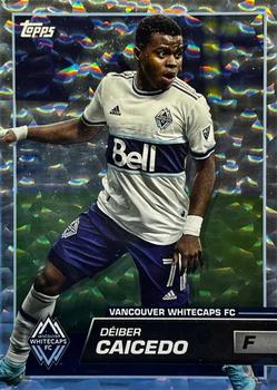 2023 Topps MLS - Icy White Foil #144 Déiber Caicedo Front