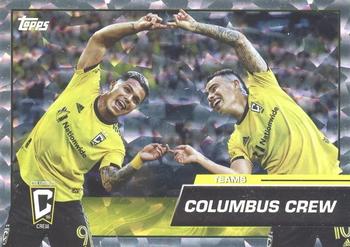 2023 Topps MLS - Icy White Foil #145 Columbus Crew Front