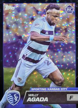 2023 Topps MLS - Icy Black Foil #182 Willy Agada Front