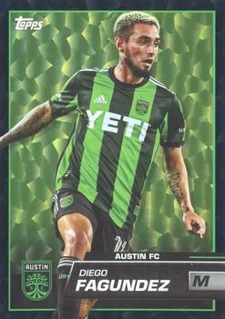 2023 Topps MLS - Icy Black Foil #189 Diego Fagundez Front