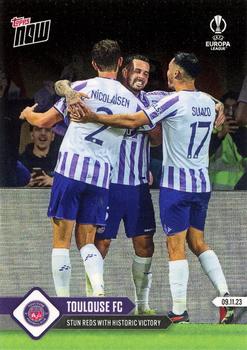 2023-24 Topps Now UEFA Europa League #018 Toulouse FC Front
