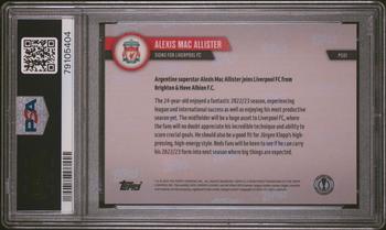 2023-24 Topps Now UEFA Europa League - Preseason Player Signings #PS01 Alexis Mac Allister Back