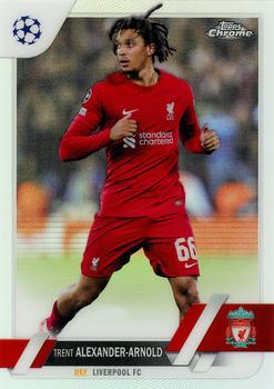 2022-23 Topps Chrome UEFA Club Competitions - Refractor #66 Trent Alexander-Arnold Front