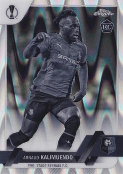 2022-23 Topps Chrome UEFA Club Competitions - Black & White Ray Wave Refractor #195 Arnaud Kalimuendo Front