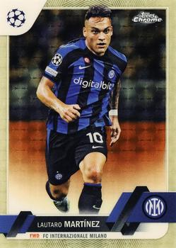 2022-23 Topps Chrome UEFA Club Competitions - SuperFractor #97 Lautaro Martínez Front