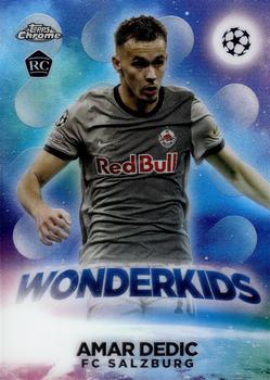 2022-23 Topps Chrome UEFA Club Competitions - Wonderkids #W-14 Amar Dedic Front