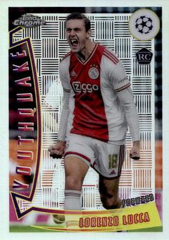 2022-23 Topps Chrome UEFA Club Competitions - Youthquake #YQ-4 Lorenzo Lucca Front